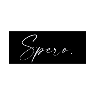 Spero Name, Spero Birthday T-Shirt