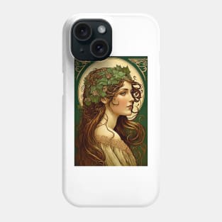 Irish Beauty - Art Nouveau Style Phone Case