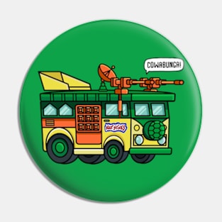 Turtle Van - Cowabunga! Pin