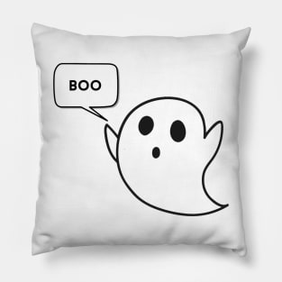 Really Scary Ghost Pillow