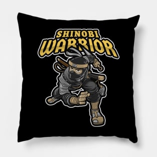 Ninja Warrior Pillow