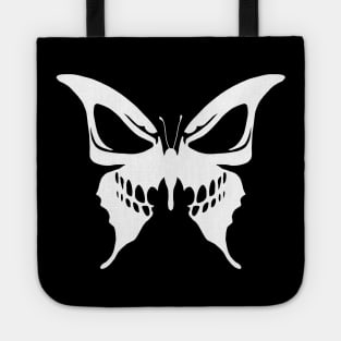 Butterfly skull Tote