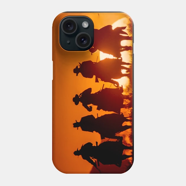 Cowboy Riders Phone Case by RedRock_Photo