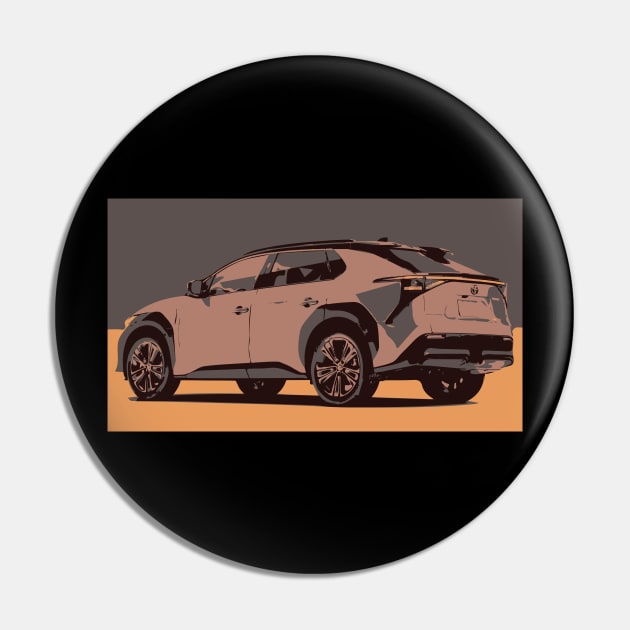 Rav4 BZ4X - Graphic Pin by 5thmonkey