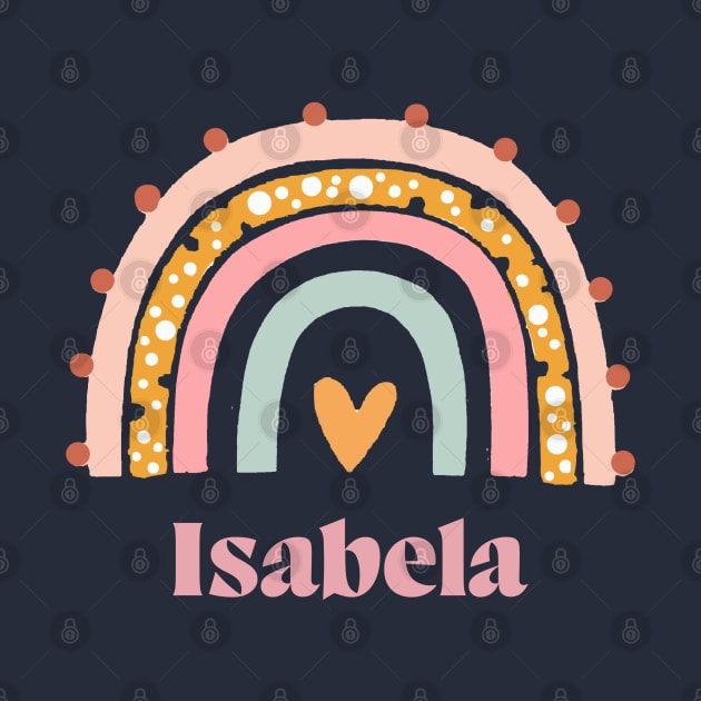 Hand Name Written Of Isabela by CnArts