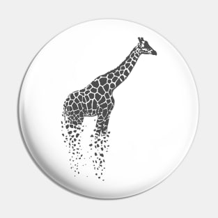 giraffe body illustration Pin