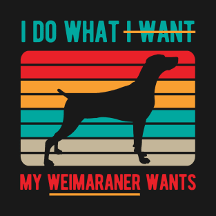 Funny Weimaraner Dog T-Shirt