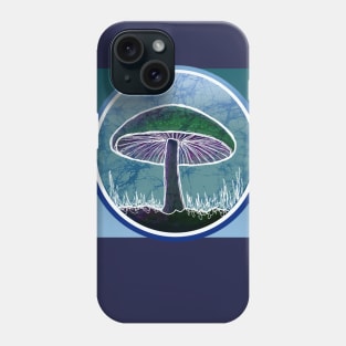 Mushroom Batik Style Deadhead Design Phone Case