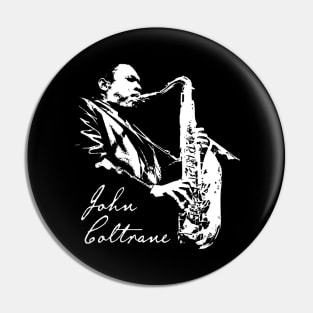 John Coltrane - Vintage Fan Art Pin