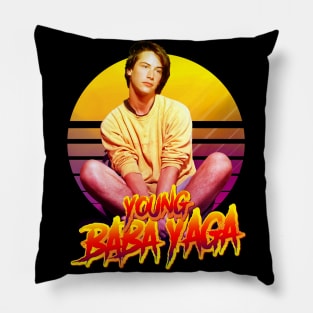 young baba yaga Pillow