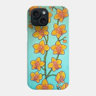 Orchid Azure Bliss Phone Case