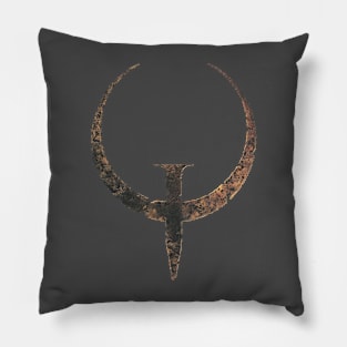 Quake Logo (from original box art) Pillow