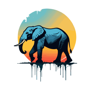 Elephant silhouette T-Shirt