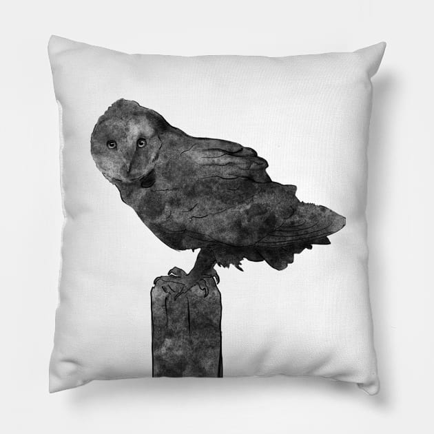 Owl Pillow by NatKlekot