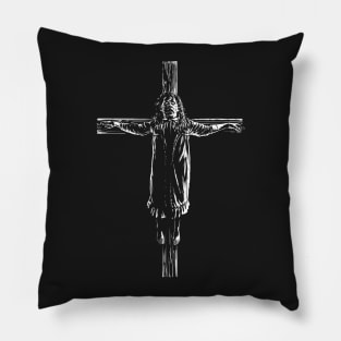 Crucified Regan Pillow