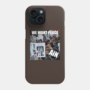 We Want Peace Adventures in Noise Single Artwork Phone Case