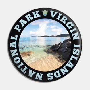 Virgin Islands National Park circle Pin