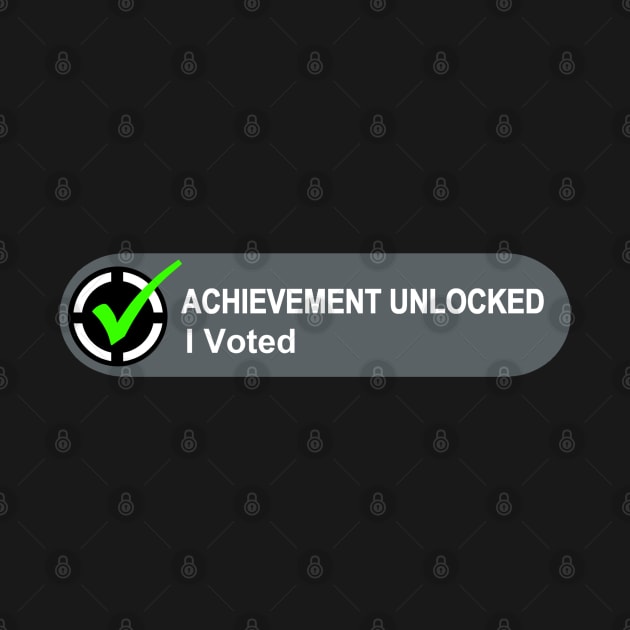 Achievement Unlocked I Voted by AngryMongoAff