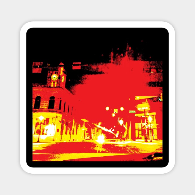 city street II Magnet by rclsivcreative