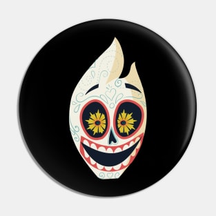 Day of the Dead Skull Pin