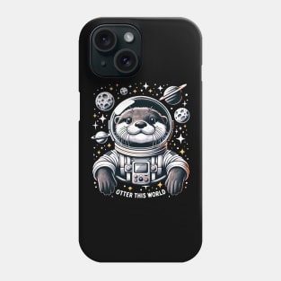 Otter Space Explorer Phone Case