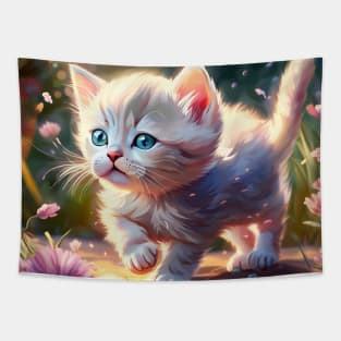 Cute Kitten Tapestry