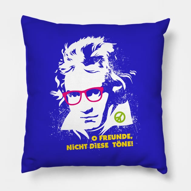 Beethoven´s 9th Pillow by MalditaNovena