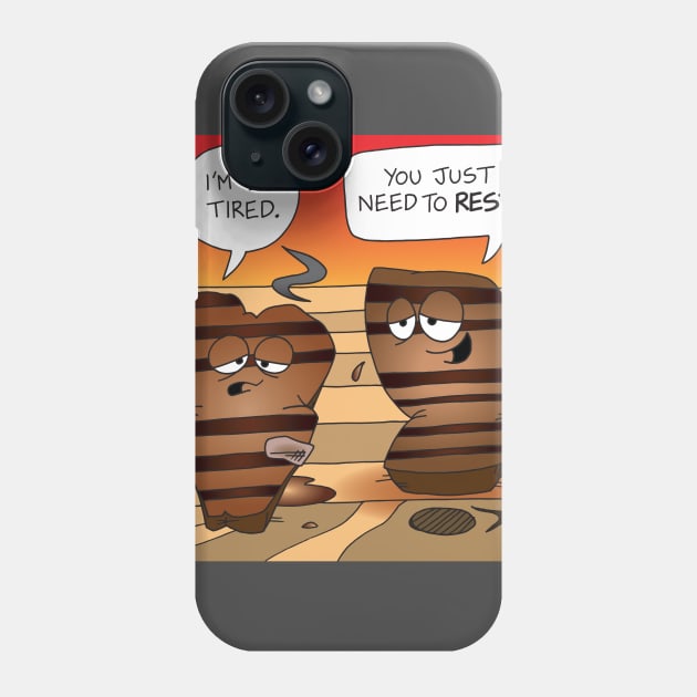 Steak Rest Phone Case by Robert Schrooten