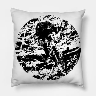 mtb downhill Pillow