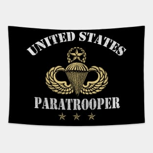 United States Paratrooper Airborne Veterans Day Gift Tapestry