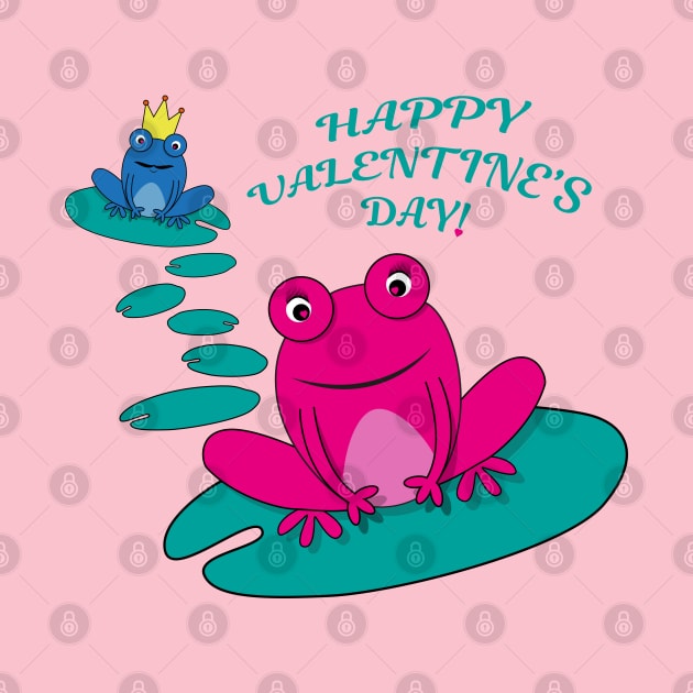 Frogs Valentine by PrintablesPassions