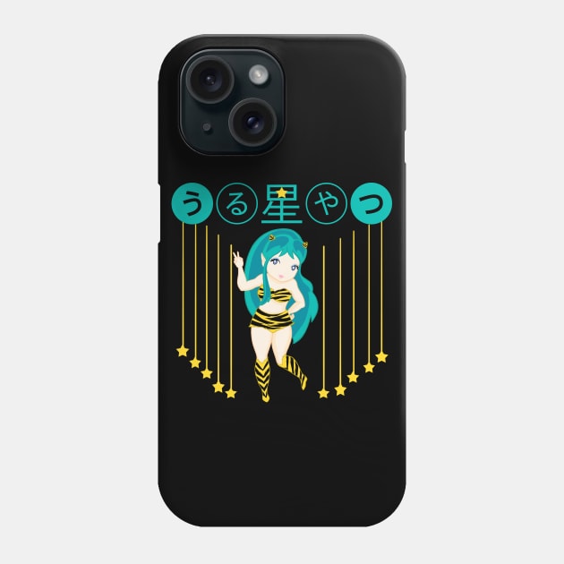 Urusei Yatsura la versión más kawaii de uno de los animes más divertido Phone Case by Isabelmonicarte