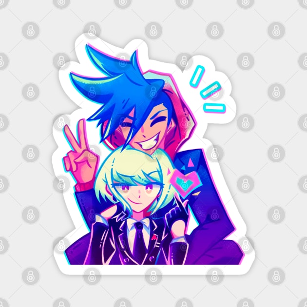 Galo & Lio Magnet by OkiComa