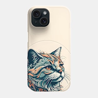 Purrfect Cat Colorful Happy -Cat Lover Phone Case