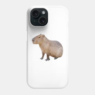 Seated Capybara Phone Case