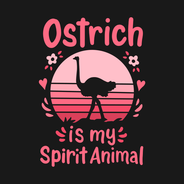 Ostrich Spirit Animal by KAWAIITEE