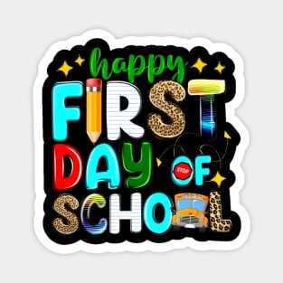 Happy First Day Of School Funny Back To School Magnet