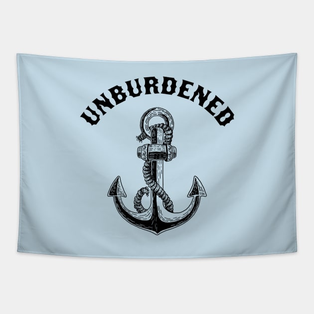 Unburdened by Those Anchors Tapestry by AmuseThings