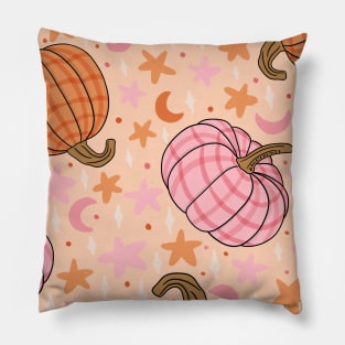 Pumpkin Print Pillow