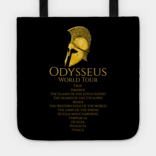 Odysseus World Tour - Ancient Greek Mythology Tote