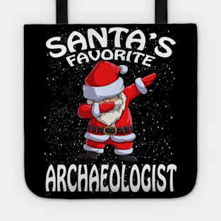 Santas Favorite Archaeologist Christmas Tote