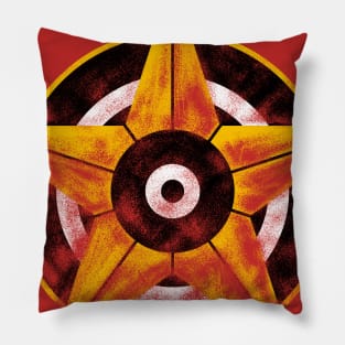 Sheriff Star (Vintage) Pillow