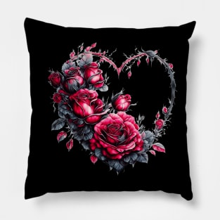 Heart of Roses Pillow
