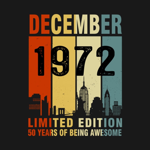 December 1972 Limited Edition 50 Years Of Being Awesome by tasmarashad