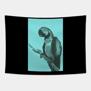 Macaw Bitmap Effect Tapestry