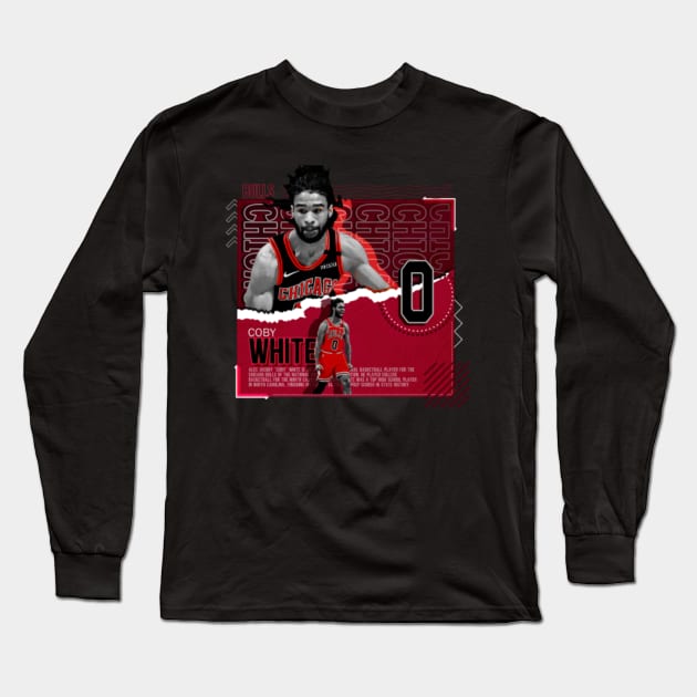 Chicago Bulls - Coby White NBA Long Sleeve T-Shirt