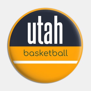 utah basketball Pin