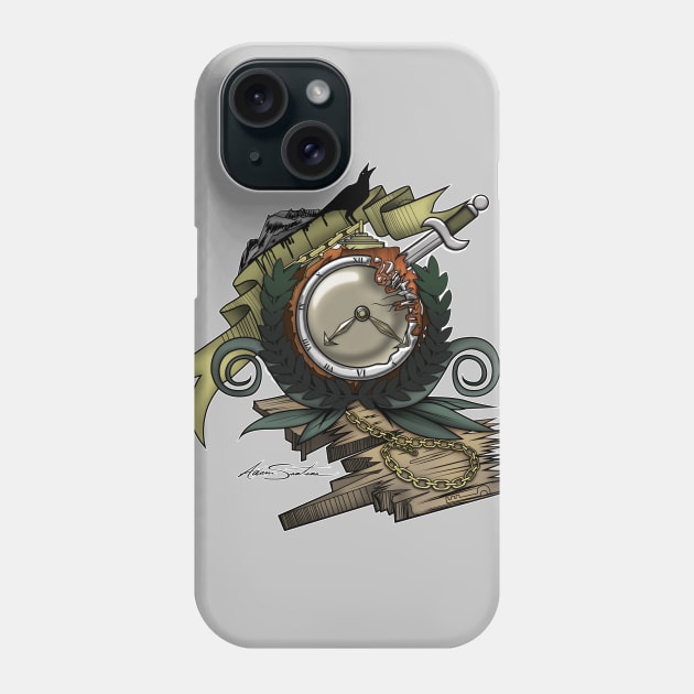 End Of Time Phone Case by adamzworld