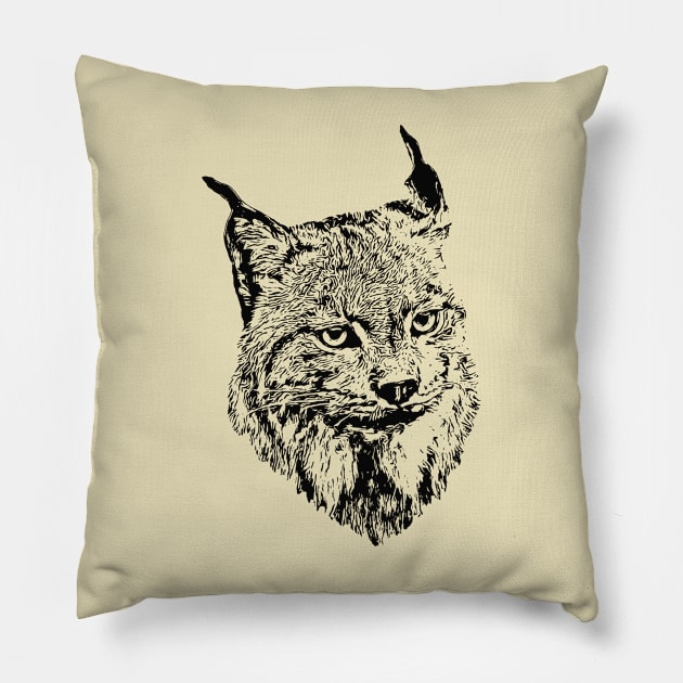 Lynx Pillow by Guardi