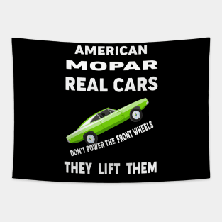 American Mopar Real Cars Tapestry